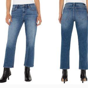 Liverpool TALL Kennedy Crop Straight Jeans Size 14 / 32